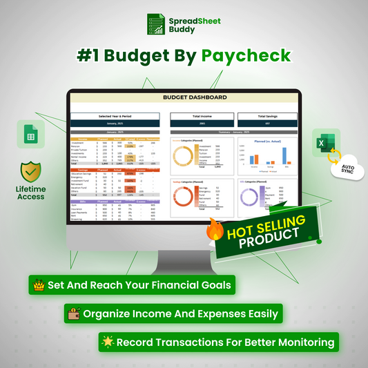 #1 Paycheck Budget Planner