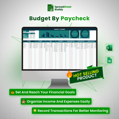 #1 Paycheck Budget Planner